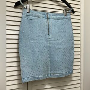 Forever 21 Denim top with matching skirt.